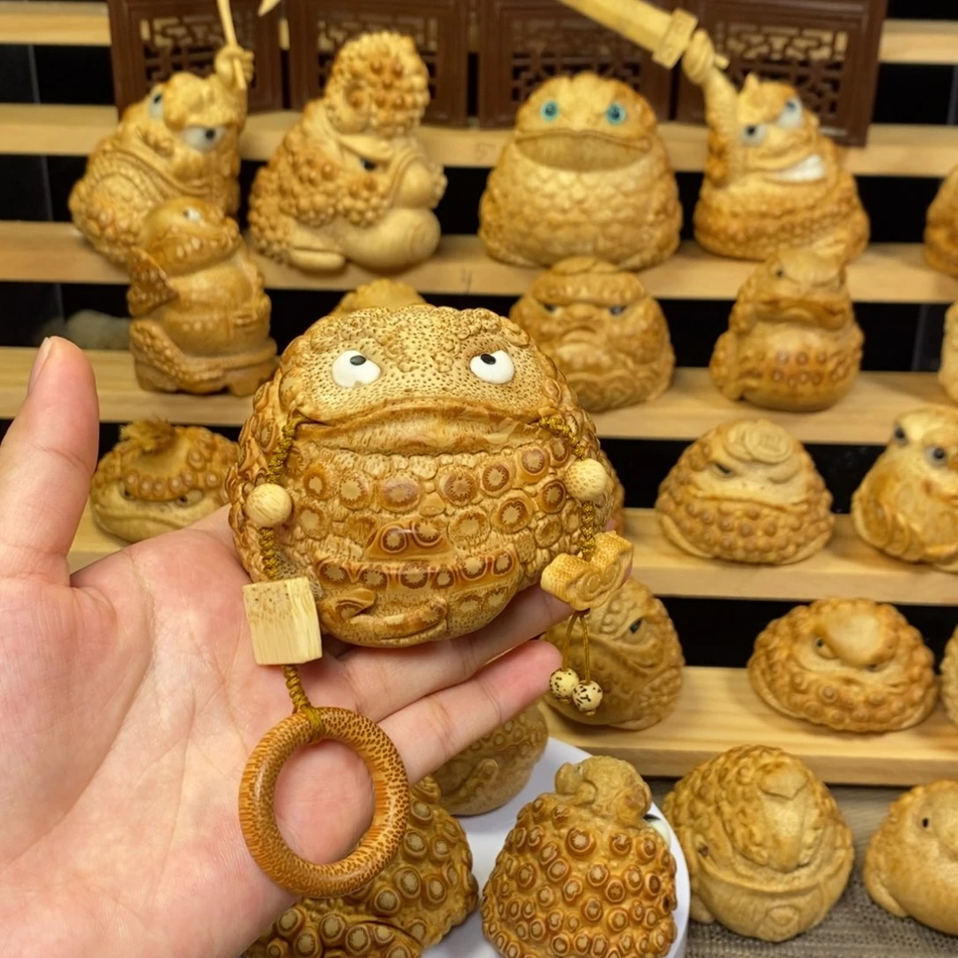 香榧木竹根雕作品欣赏
