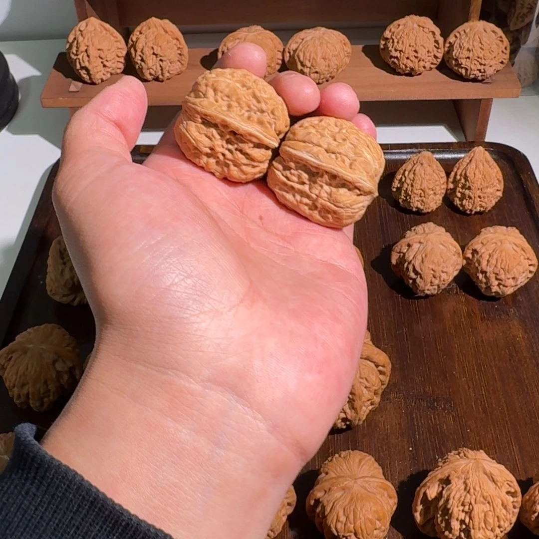 文玩核桃把件门墩35