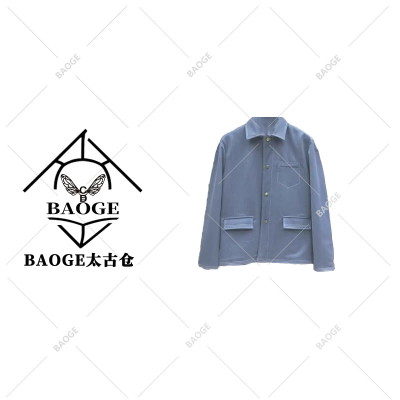 【奢品购宝哥家-M】秋冬新品翻领牛仔宽松休闲外套牛仔服上衣Z-109