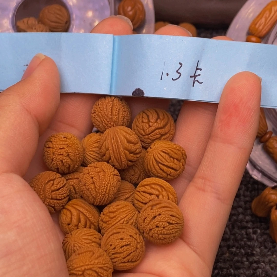 秦岭山脉龙纹桃核 单圈 18