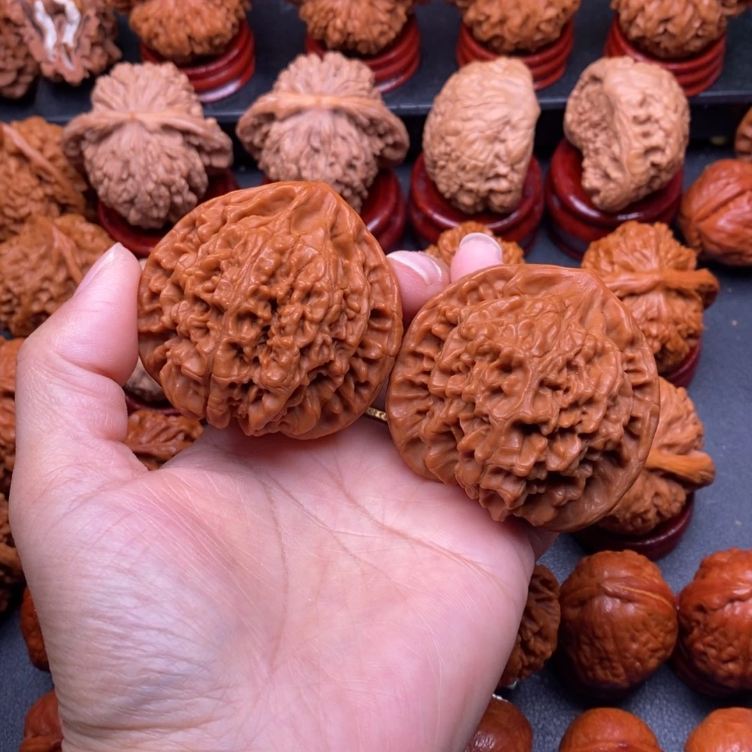 文玩核桃把件51官帽