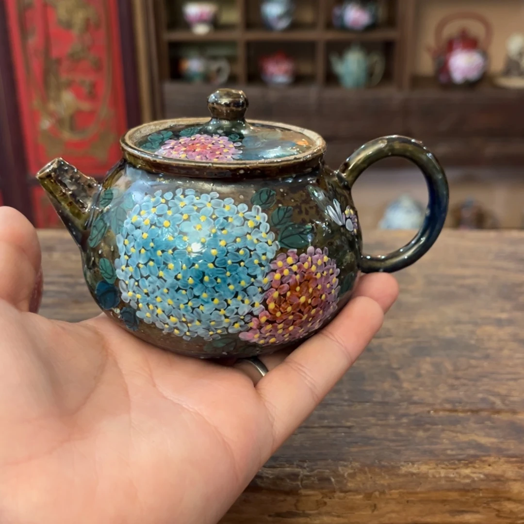 用***3柴烧手工手绘陶瓷