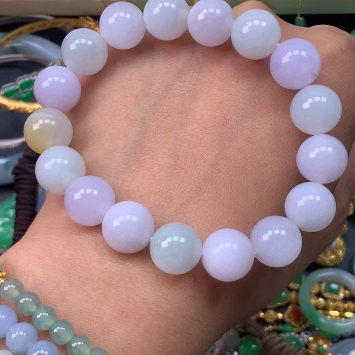 翡翠未镶嵌手链卡11.5