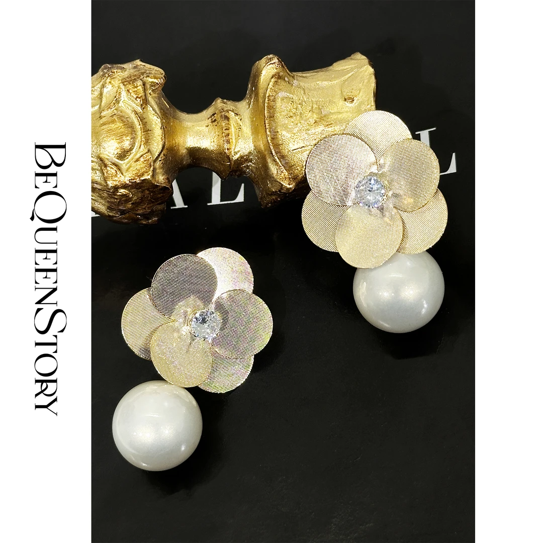 合金锆石耳饰 韩韩IU 时尚轻奢精致仙女气质风925银针耳钉耳饰