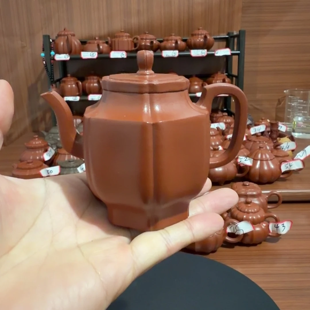 原矿朱泥朱泥小宫灯150cc 内推