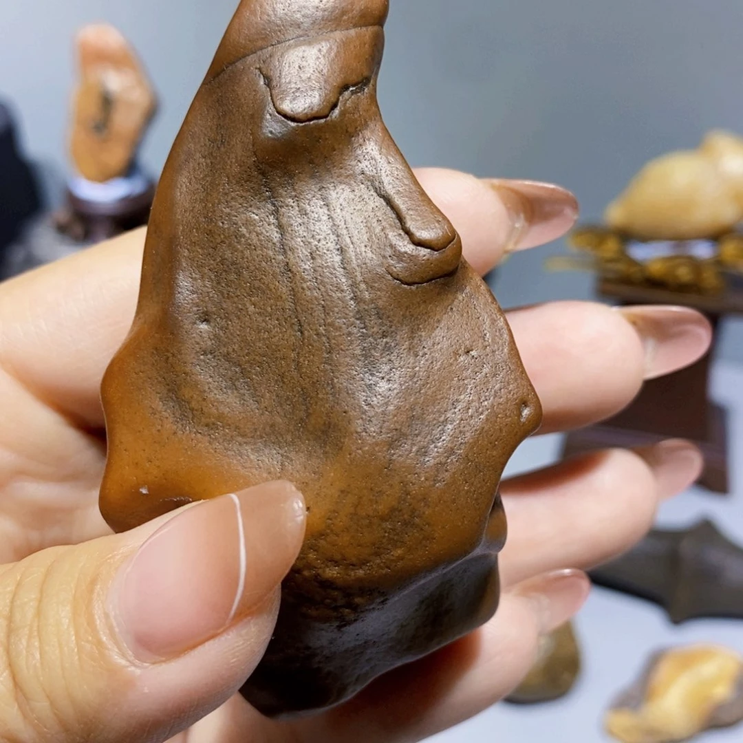 用***8石材天然戈壁石奇石摆件