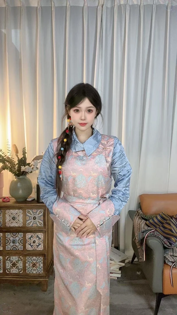 【格桑藏家】2025减龄民族风藏服气质优雅时尚春装（月光女孩）