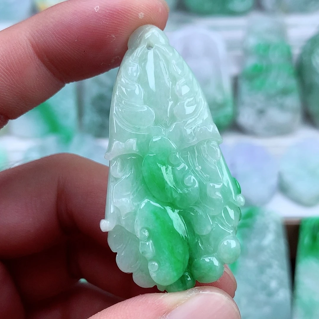 颈饰未镶嵌翡翠翡翠吊坠