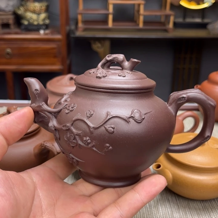 言***易茶壶紫泥容量350毫升