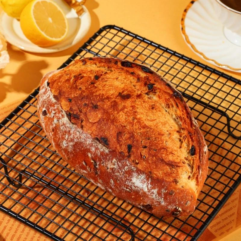 [原创配方]Olé亚麻籽蔓越莓面包 1个