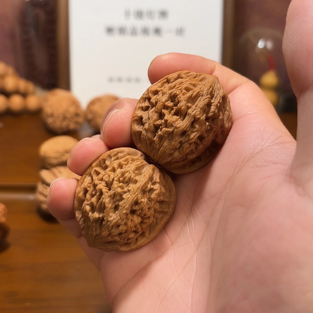吊坠文玩核桃房山虎头