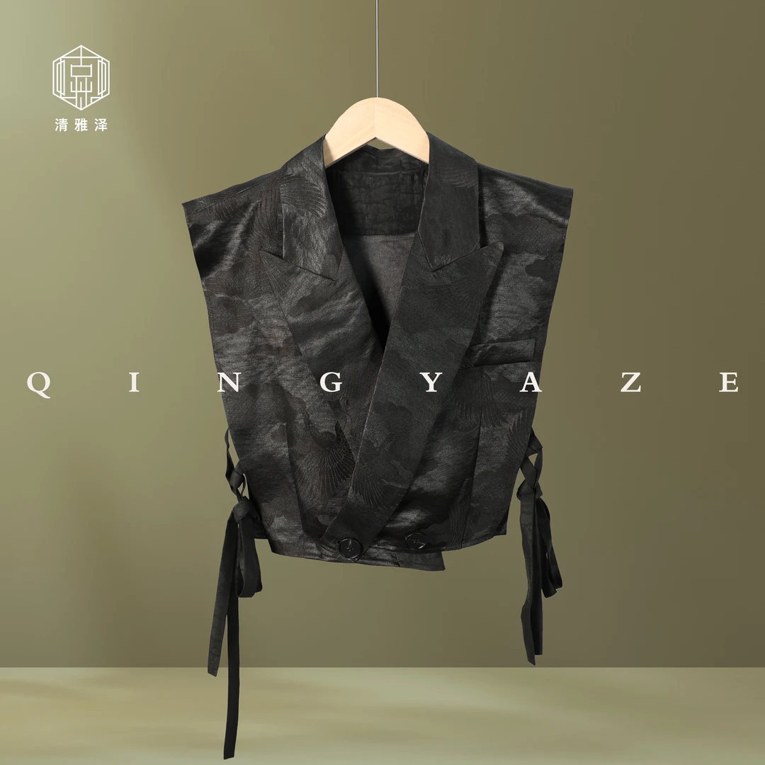 苗族破线绣！绝美新中式马甲！GZ4412