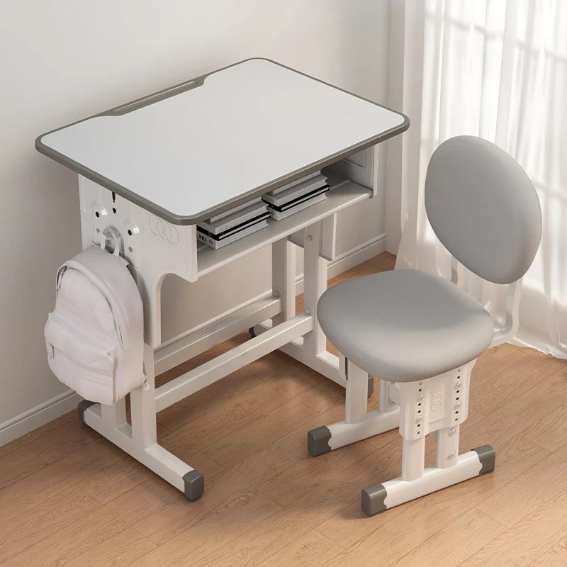 学校同款桌椅儿童学习桌可升降小学生写字桌书桌家用套装校园书桌