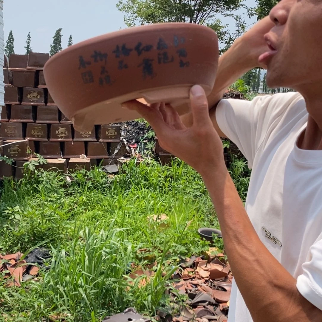 紫砂花盆紫砂壶的时候我就