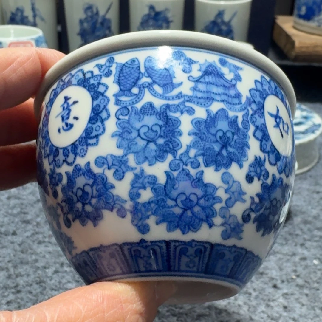 现代景德镇陶瓷手绘茶具