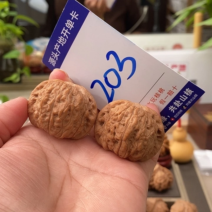 文玩核桃把件38全品血麒麟203号