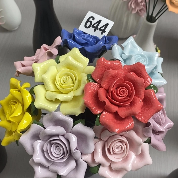 陶瓷陶瓷材料加工7朵随机发