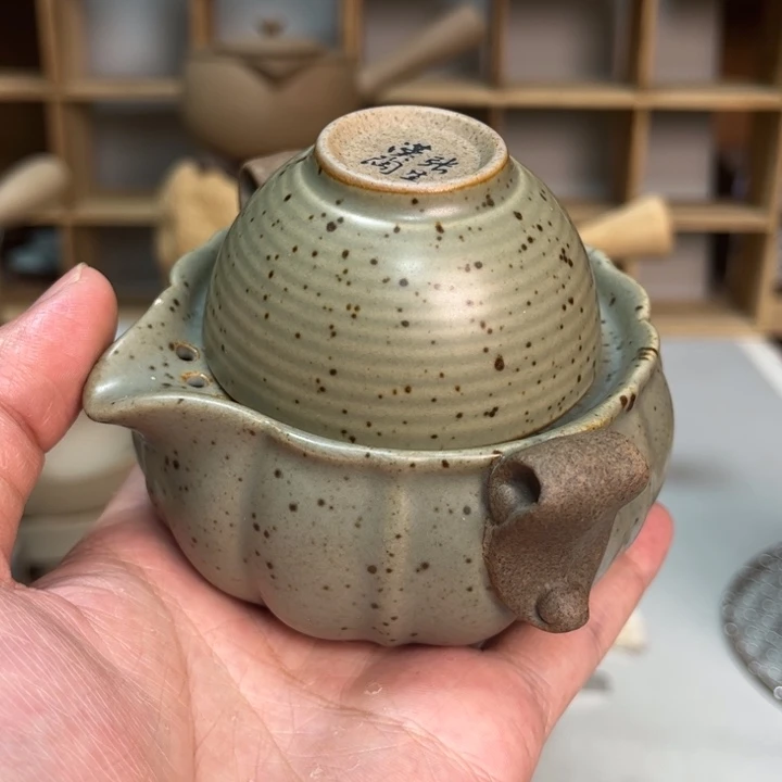 壶老段烧陶瓷茶器
