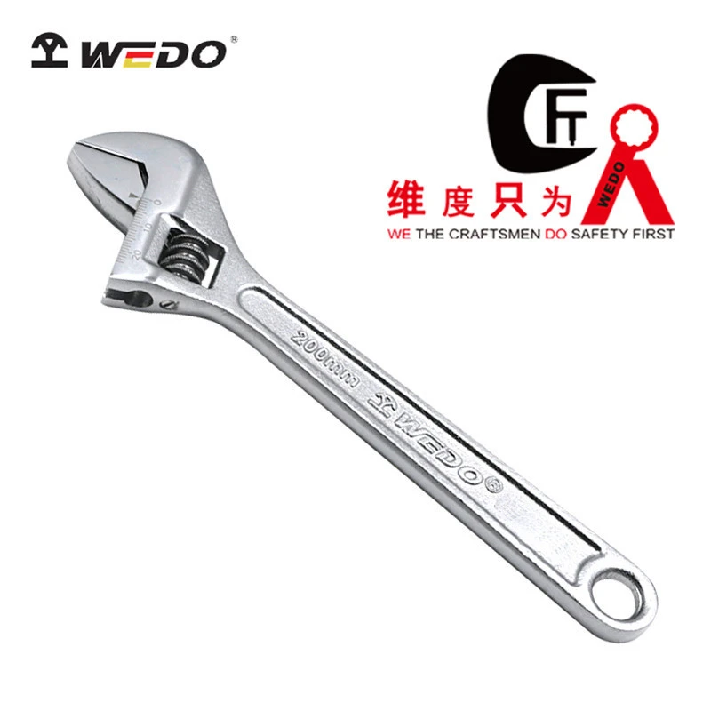 WEDO/维度 钢制工具 WD233 铬钒钢活动扳手