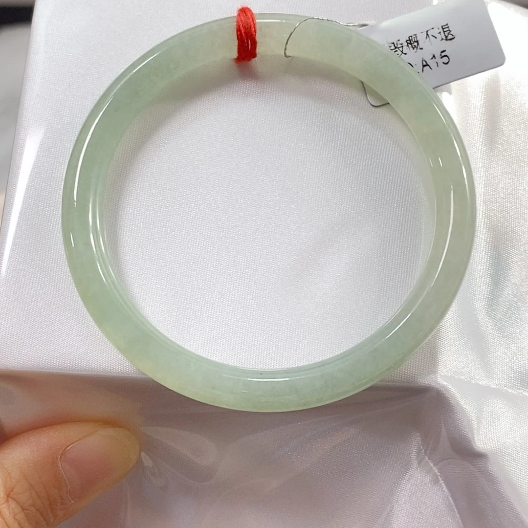 富***霞翡翠未镶嵌手镯手镯
