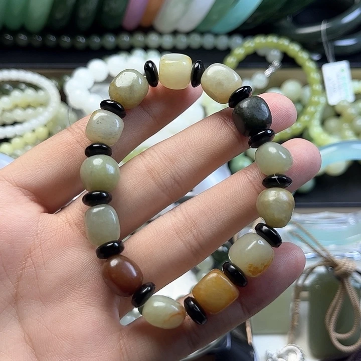 未镶嵌手串和田玉