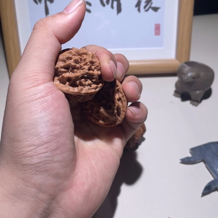 吊坠文玩核桃38全品苹果园