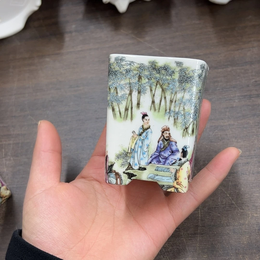 紫砂花盆626号微瑕6/7cm