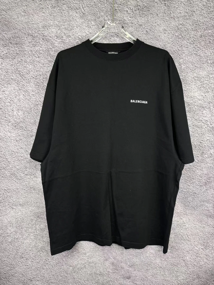 全新未使用 Balenciaga/巴黎世家 DEFILE字母LOGO短袖/M码/NR0072