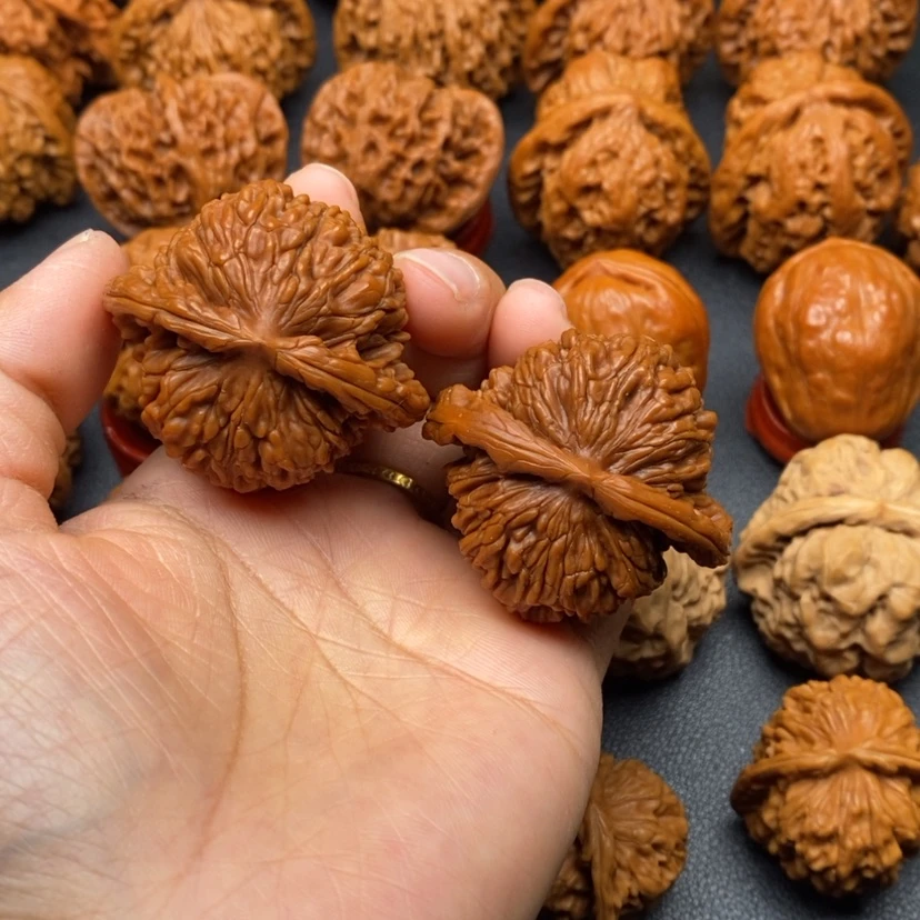 【闪购商品】文玩核桃把件43篓子1