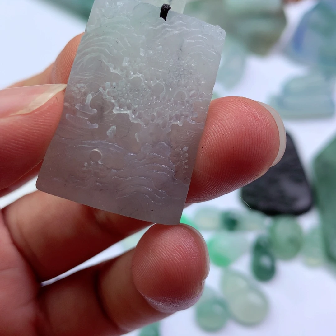 定制翡翠未镶嵌包工