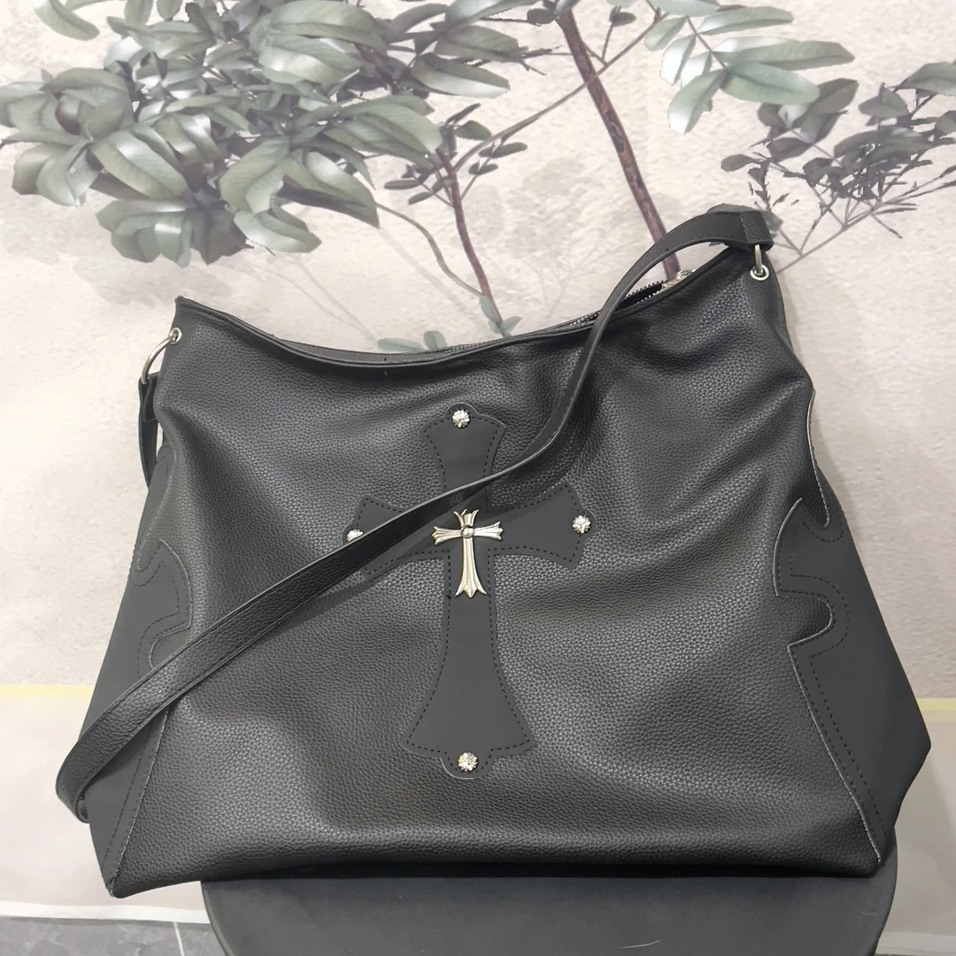 十字克克包包时尚百搭女士复古单肩简约ins