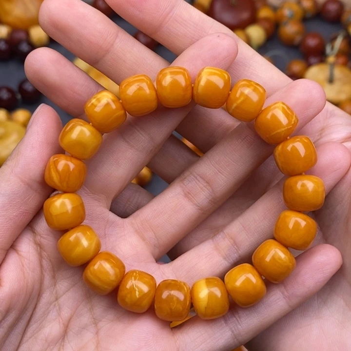 琥珀未镶嵌裸石蜜蜡M