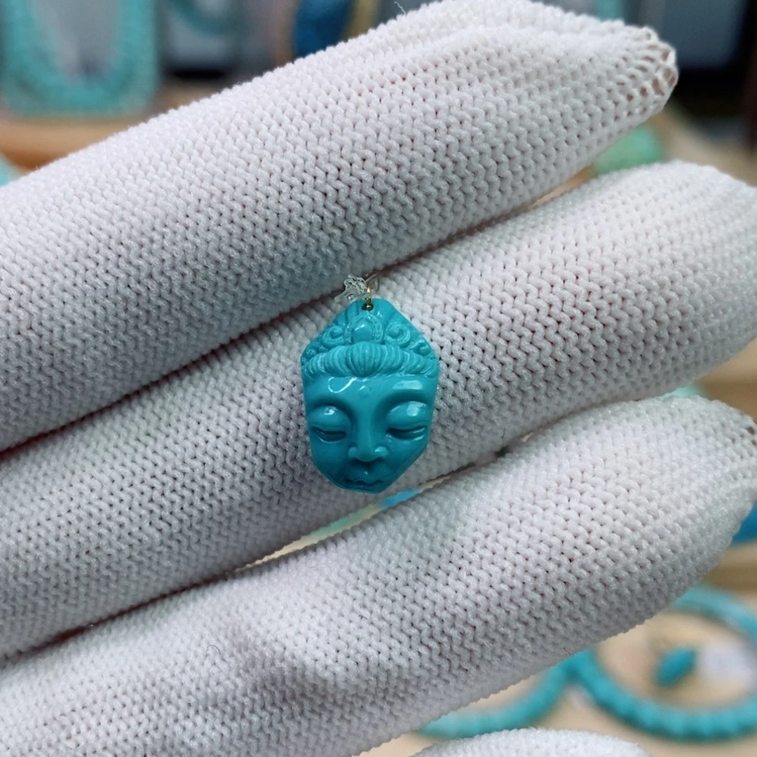 绿松石未镶嵌珠宝奇石