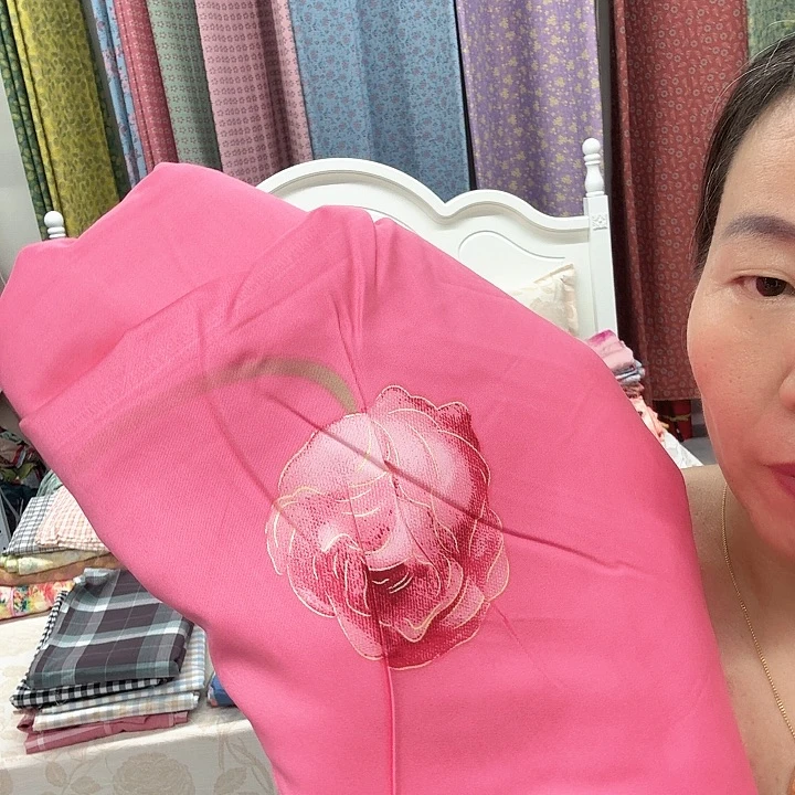 棉棉粉花2.5床单好