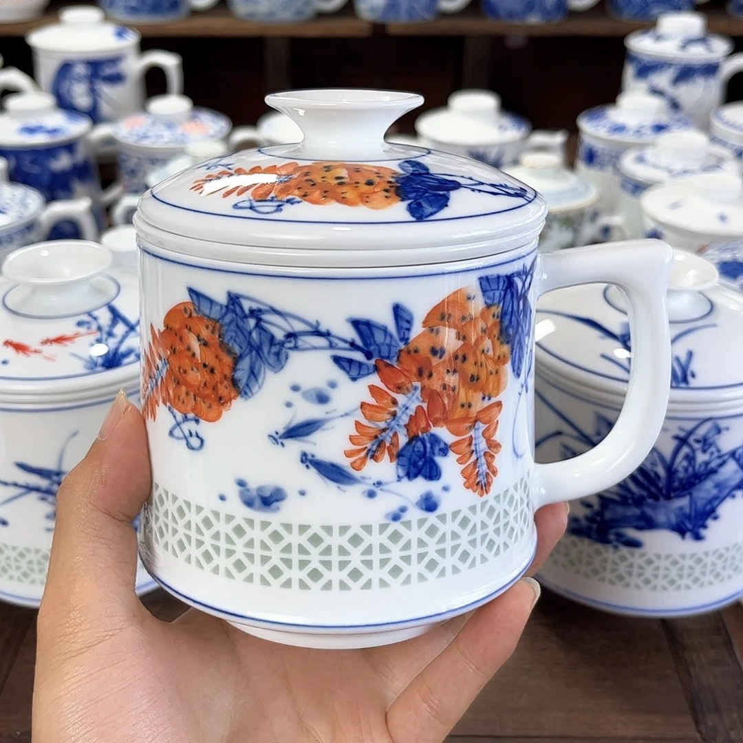 杯子人**客景德镇陶瓷马克杯