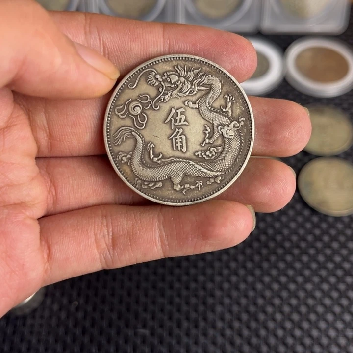 金属大头龙洋船洋工艺品