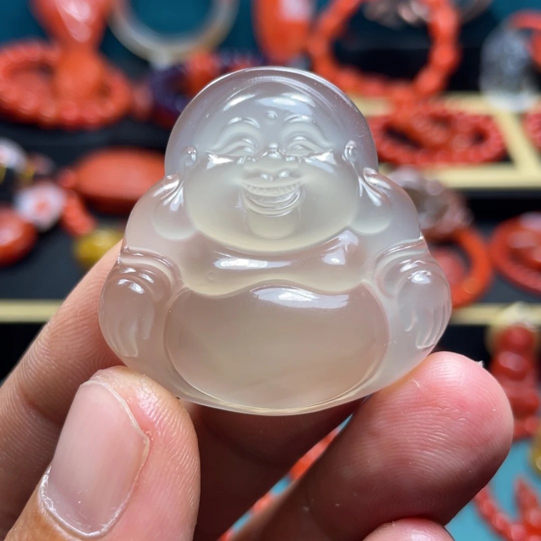 开***心玛瑙/玉髓未镶嵌配饰