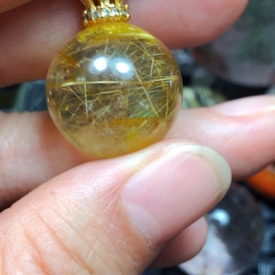 襄***梦水晶吊坠(不含链)未镶嵌