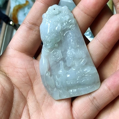 颈饰未镶嵌翡翠福豆豆珠宝翡翠颈饰