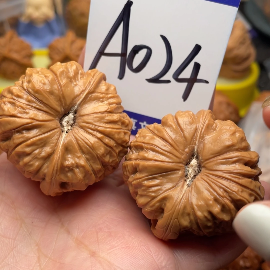桃核把件南瓜墩42