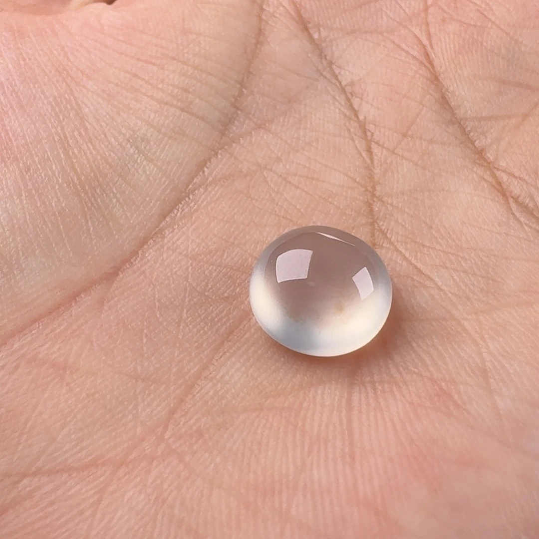 南红玛瑙未镶嵌荔枝冻蛋面