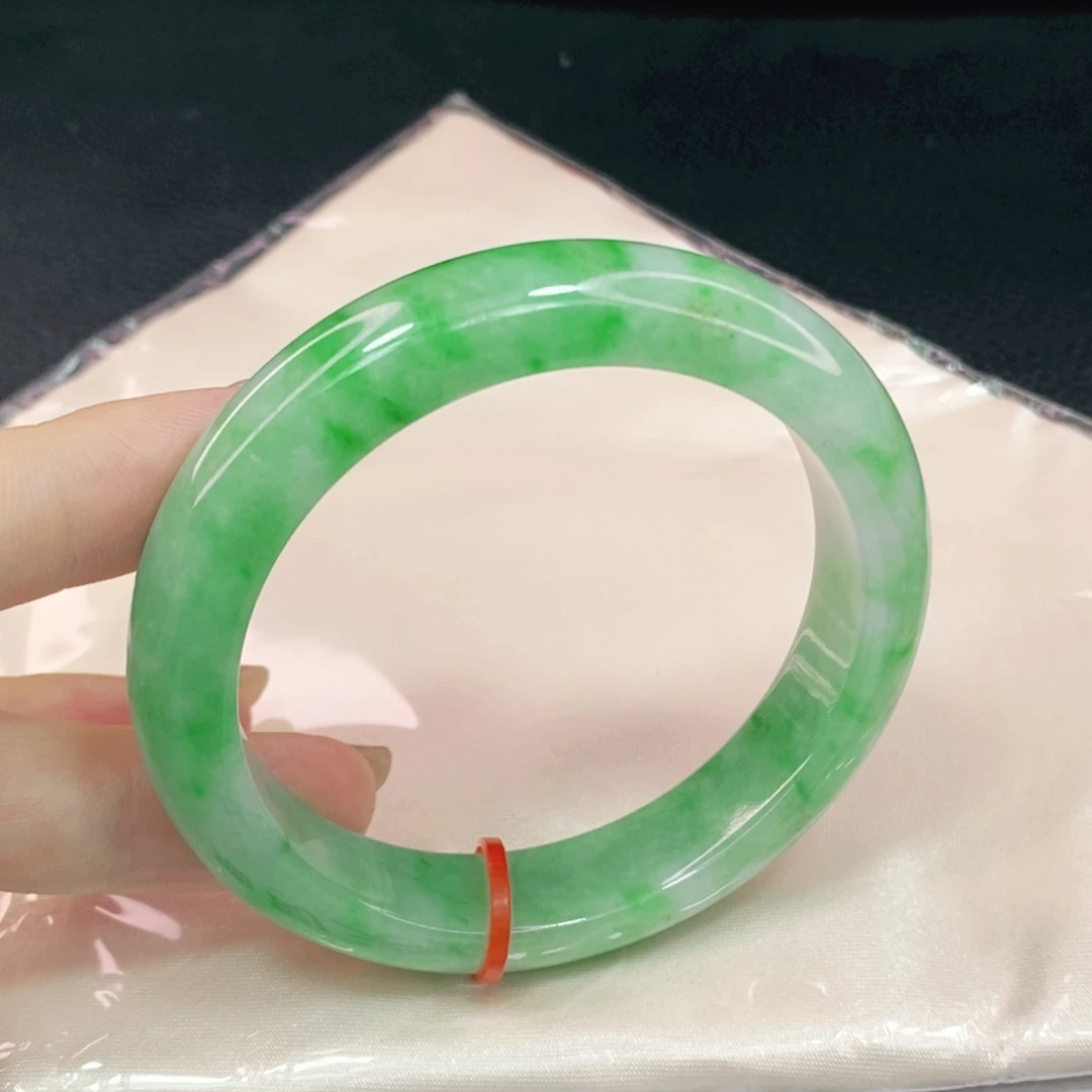 未镶嵌手镯翡翠54.5正圈