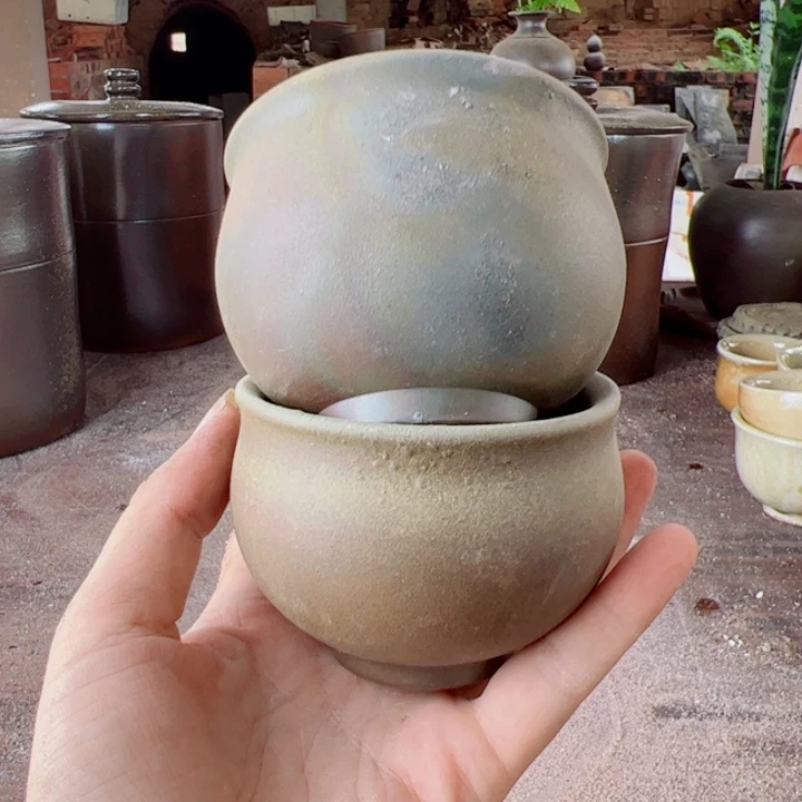 坭兴陶贵台龙窑柴烧茶器A189