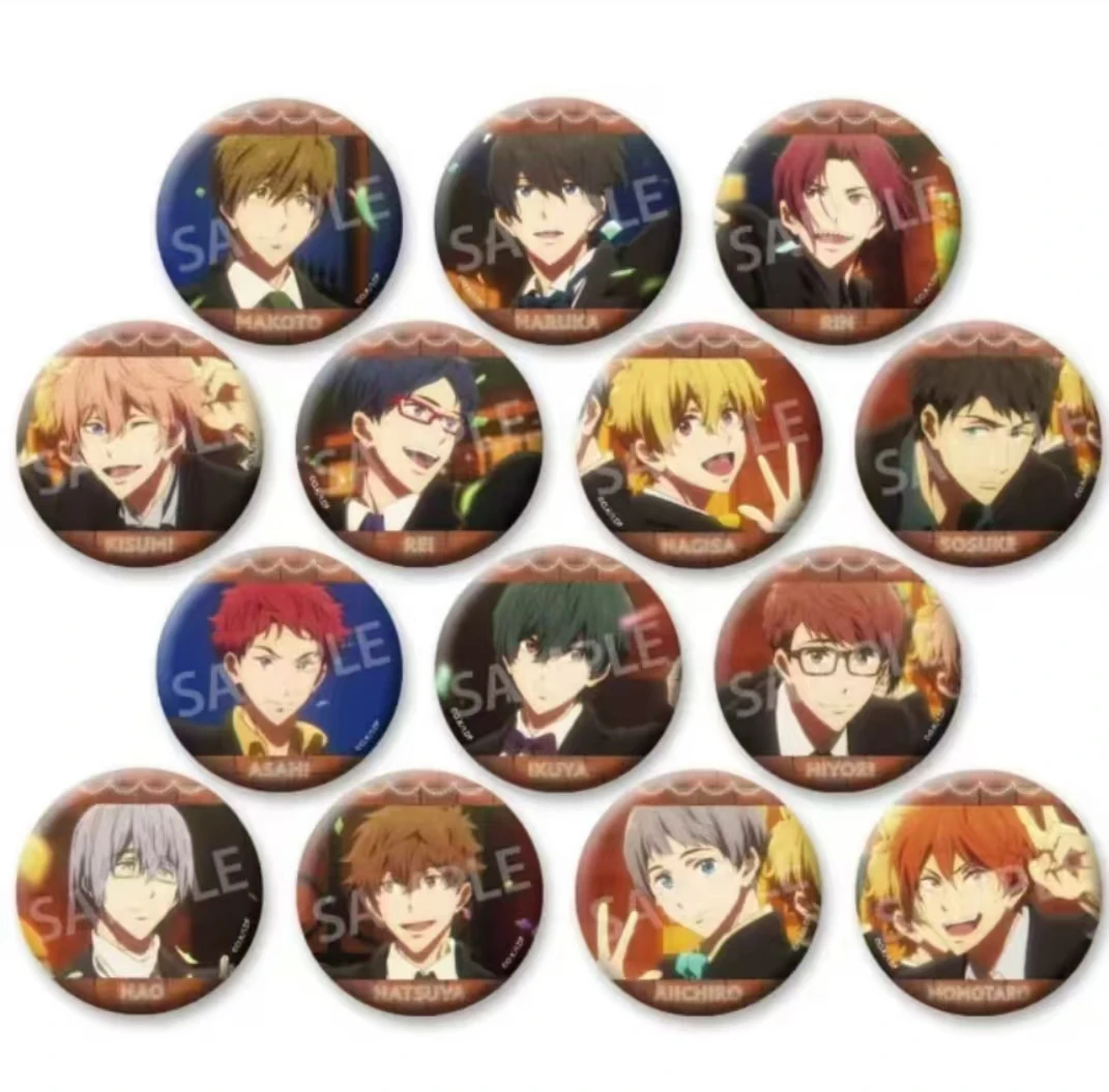 《小小玥》free男子游泳部 op音乐会吧唧ed吧唧 徽章 （代拆）