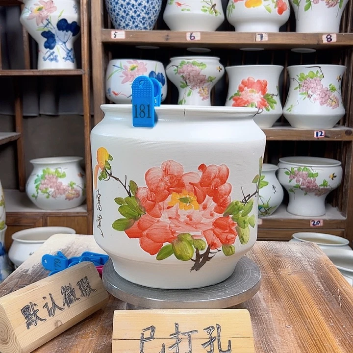 摆件181大微瑕新款陶瓷陶瓷