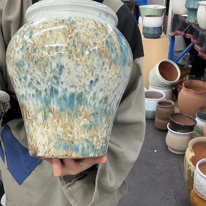 20×30 -粗陶花盆有孔-买买买