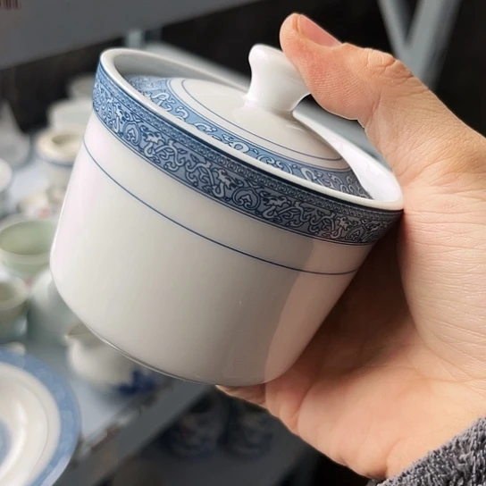 盘炖盅一个陶瓷陶瓷