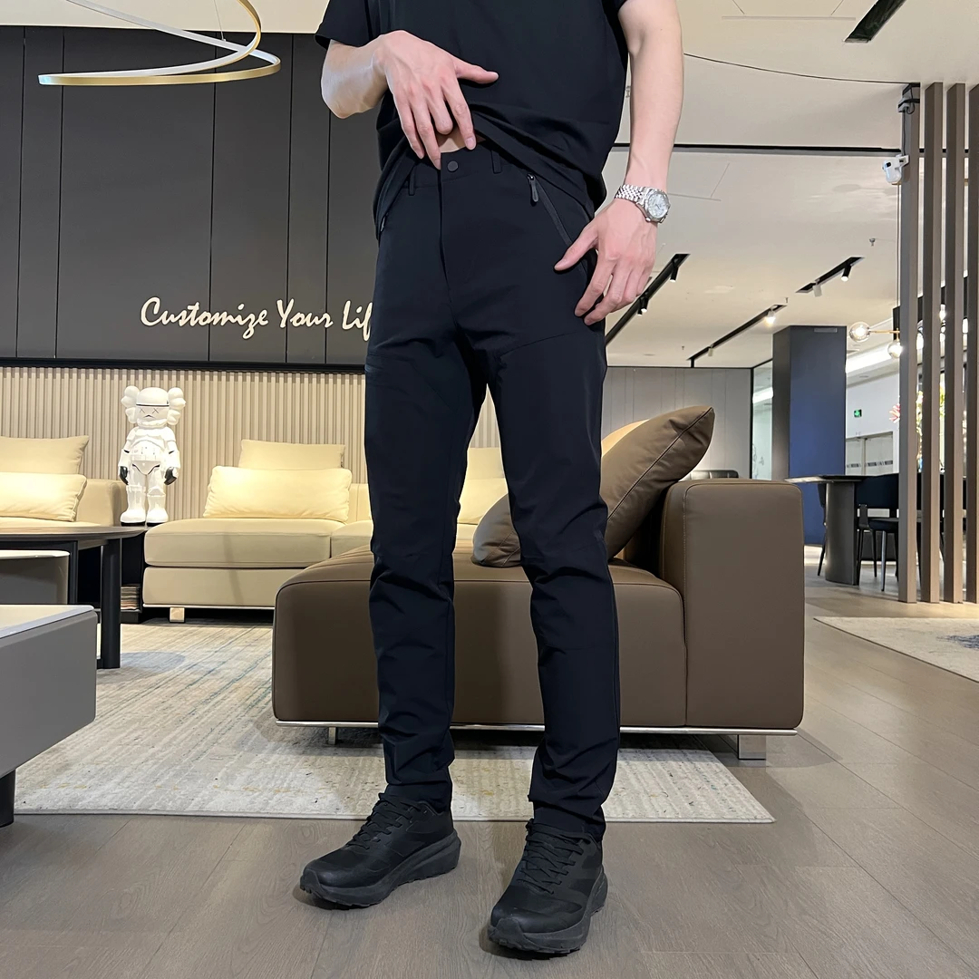 （25年冬季333新款户外三防刺绣全标发货）男女同款潮流时尚男裤亦