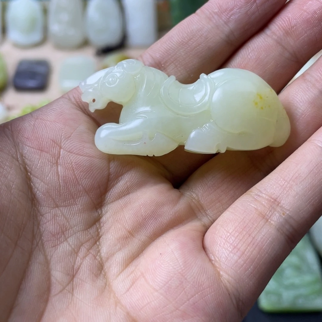 吊坠(不含链)未镶嵌和田玉