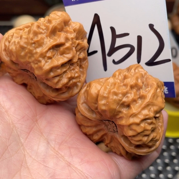桃核把件蛤蟆头41